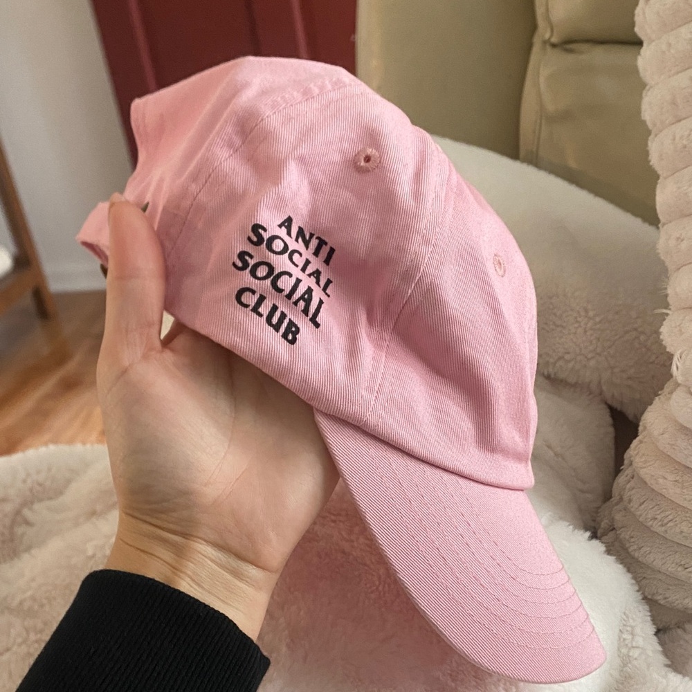 Anti Social Social Club Light Pink Hat